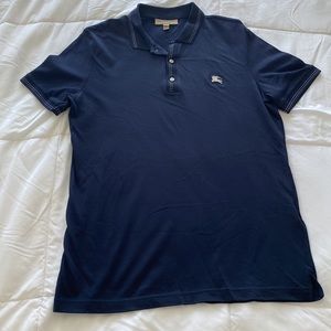 New Burberry Kenforth Stitch Detail Polo